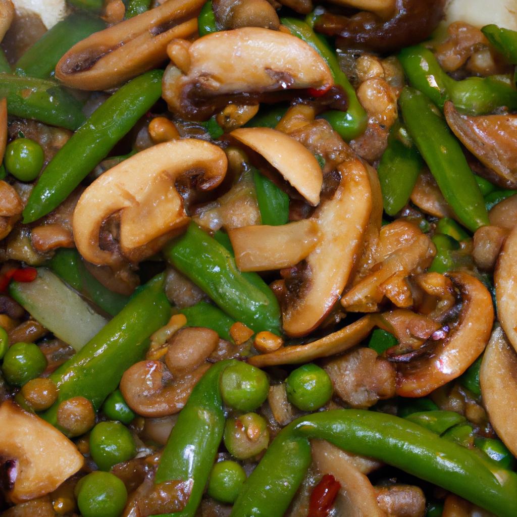 Satisfy your cravings for Asian cuisine with this AIP-approved pea and mushroom stir-fry.