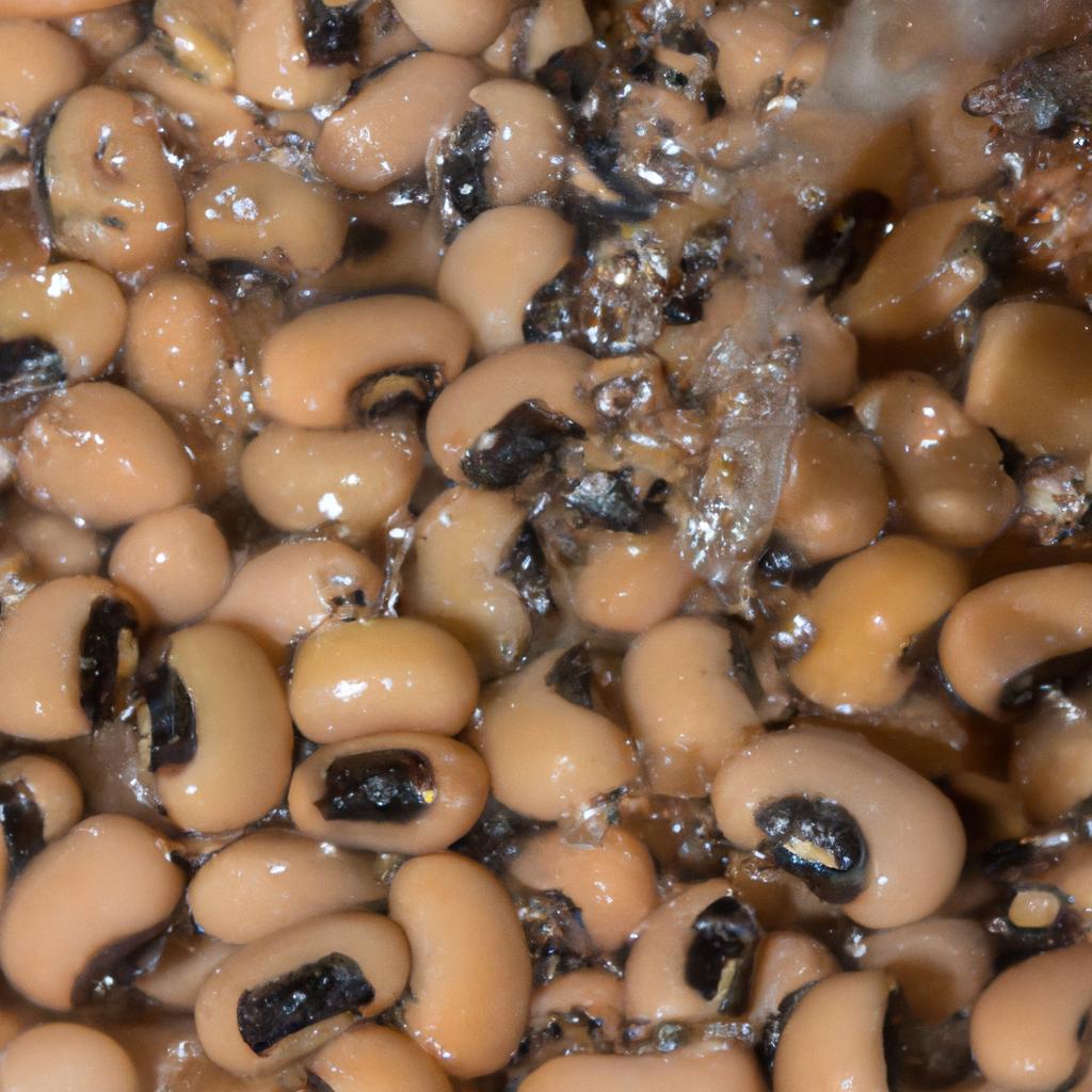 Rinsing black-eyed peas thoroughly before cooking is crucial to remove any dirt or debris.