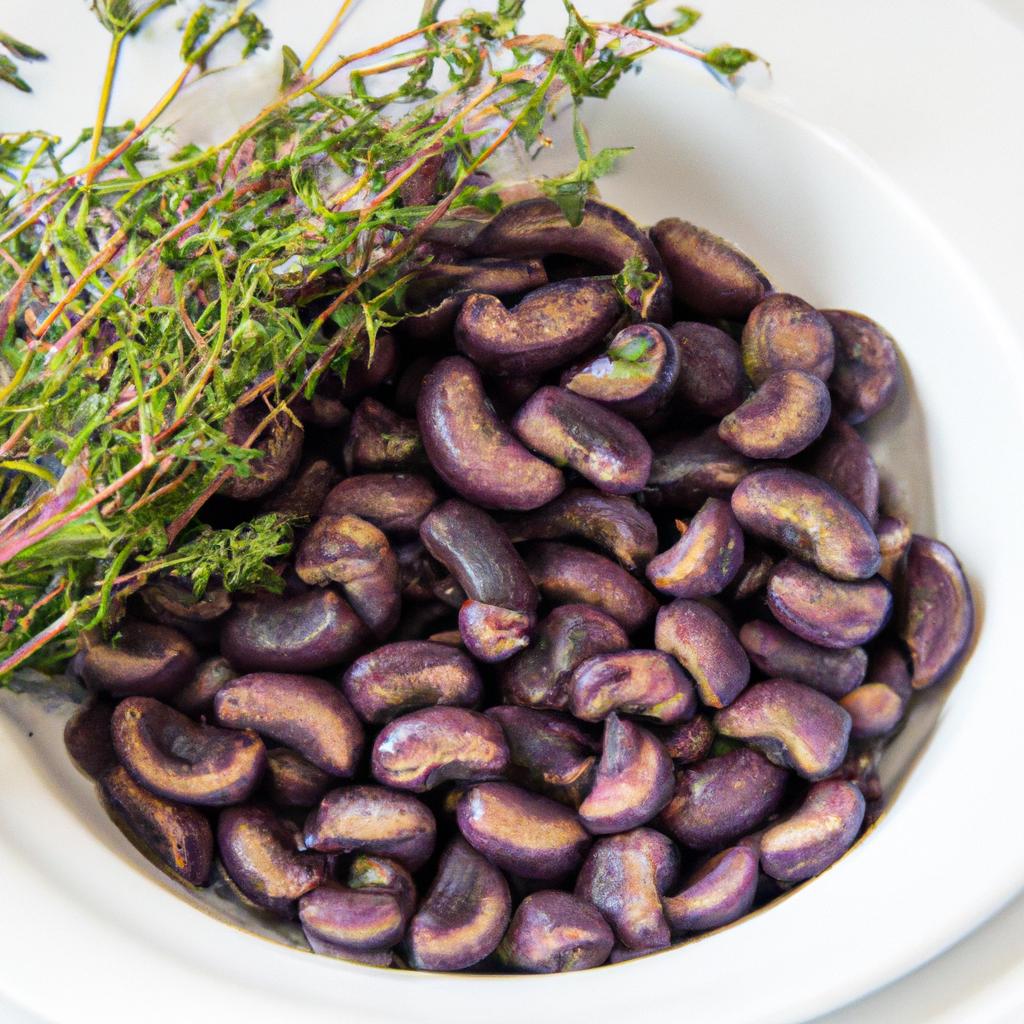 Blanched purple hull peas are a versatile ingredient that can be used in a variety of dishes.
