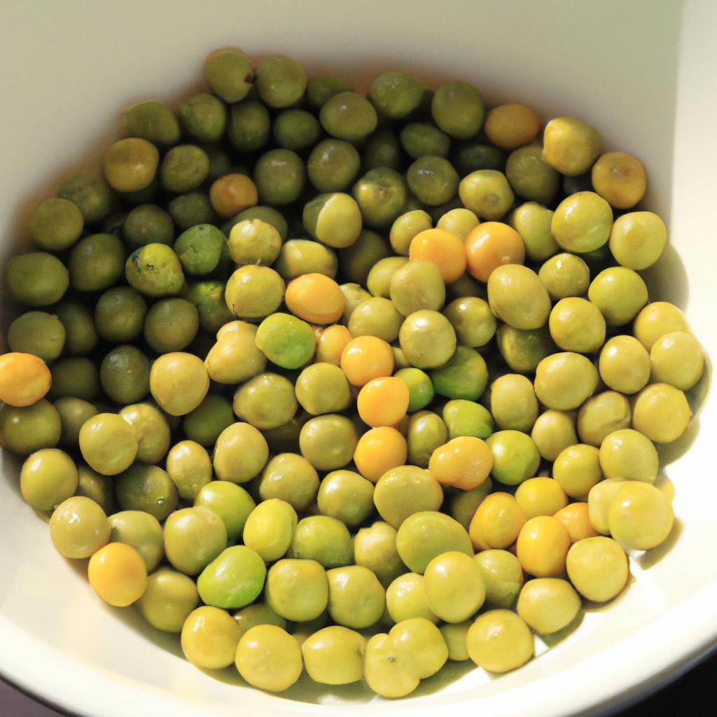 Spoiled peas can cause food poisoning, always check for signs of spoilage before consuming.