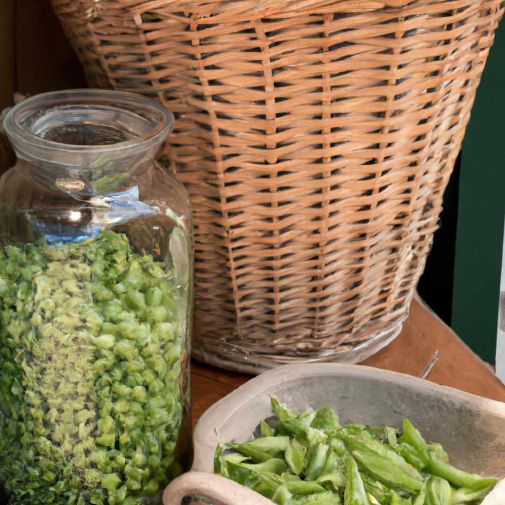 Understanding the conversion of quarts to bushels for peas