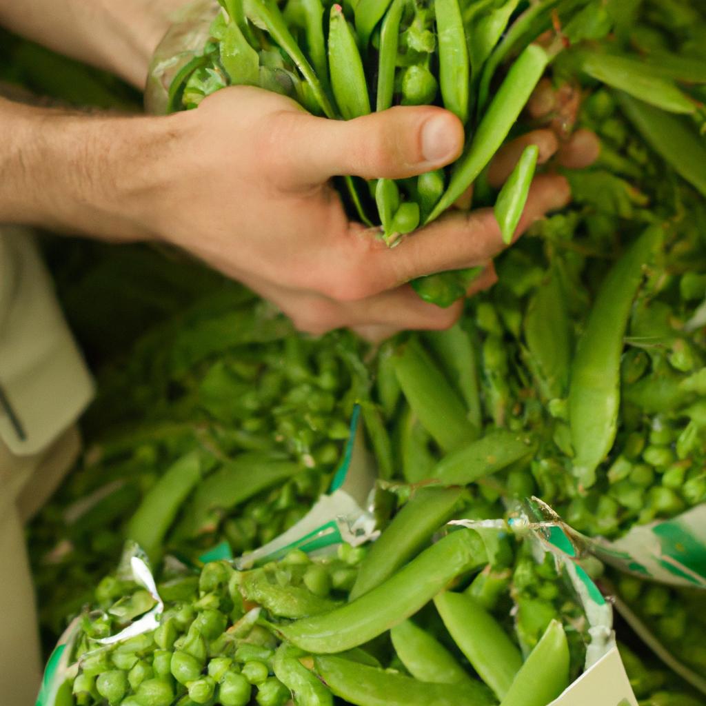 Buying in bulk can save money on peas