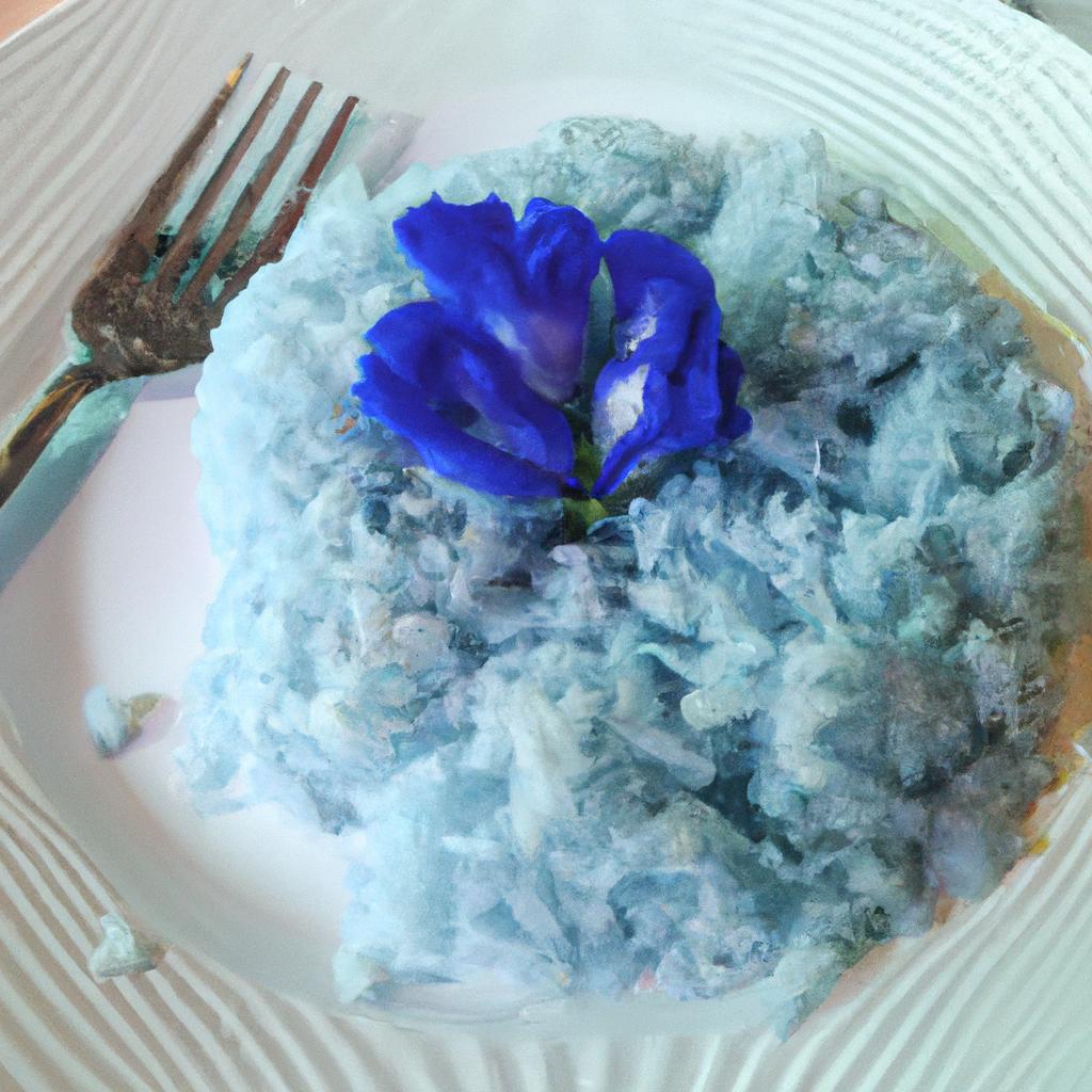 Butterfly pea flower is a natural food dye that can add a pop of color to your dishes.