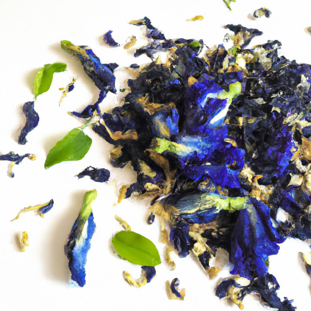 The beauty of butterfly pea tea - a drink that not only looks good but also helps with weight loss