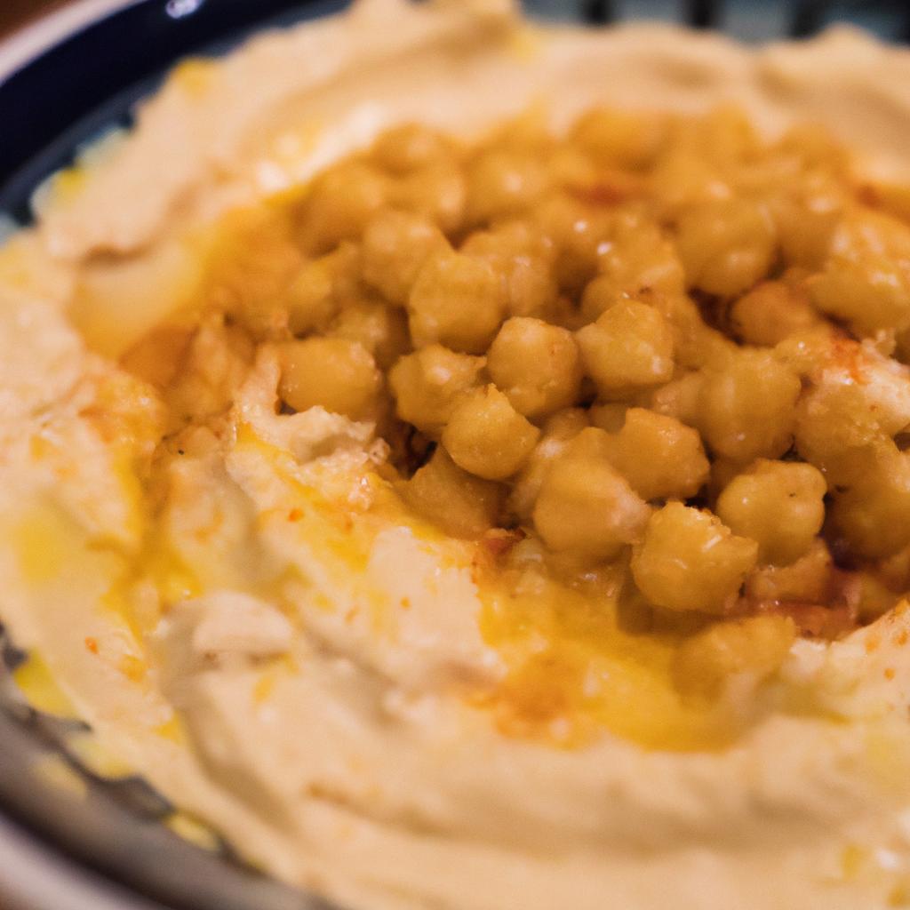 Hummus is a popular dip made with chickpeas and is a great way to enjoy the health benefits of this superfood.