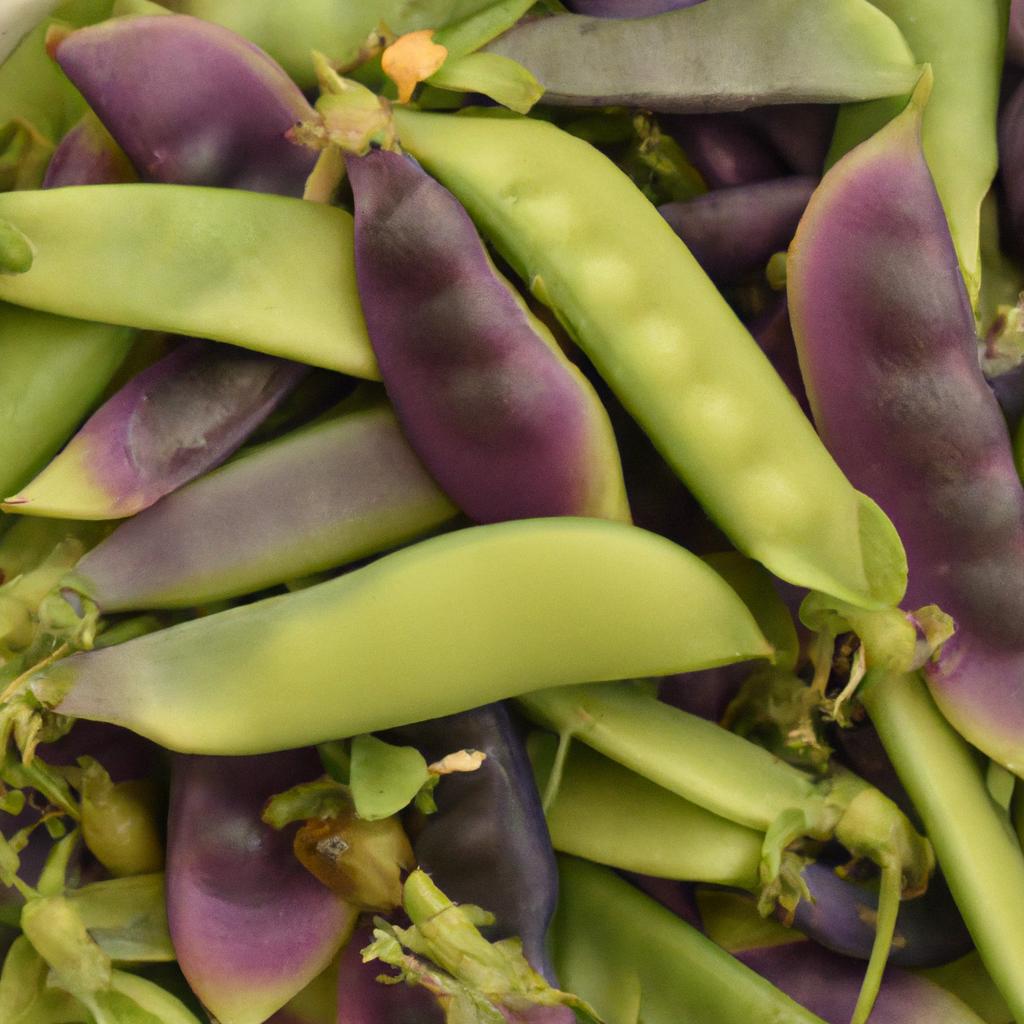 Blanching purple hull peas enhances their flavor and texture.