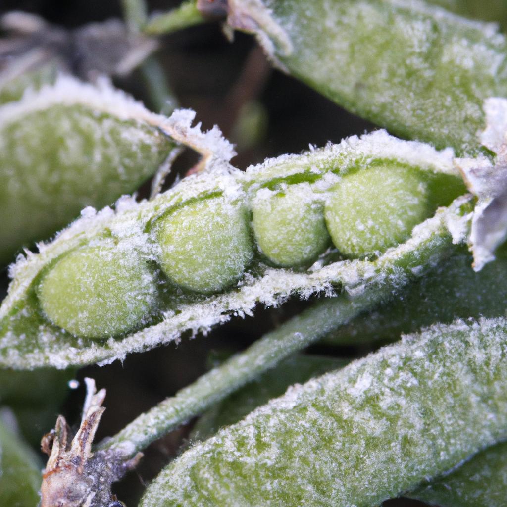 Sugar snap peas can tolerate colder temperatures than many other vegetables, but still require proper care in freezing conditions.