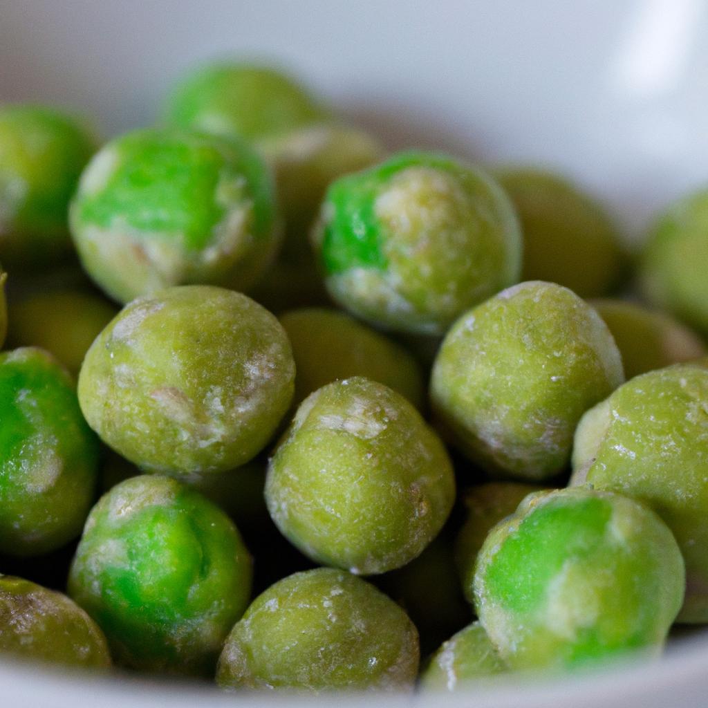 Satisfy your cravings with the crunch of wasabi peas