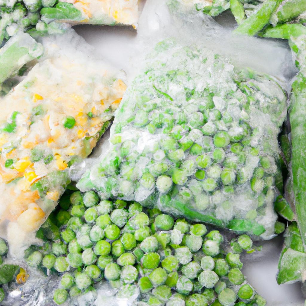 Comparison of different frozen vegetables