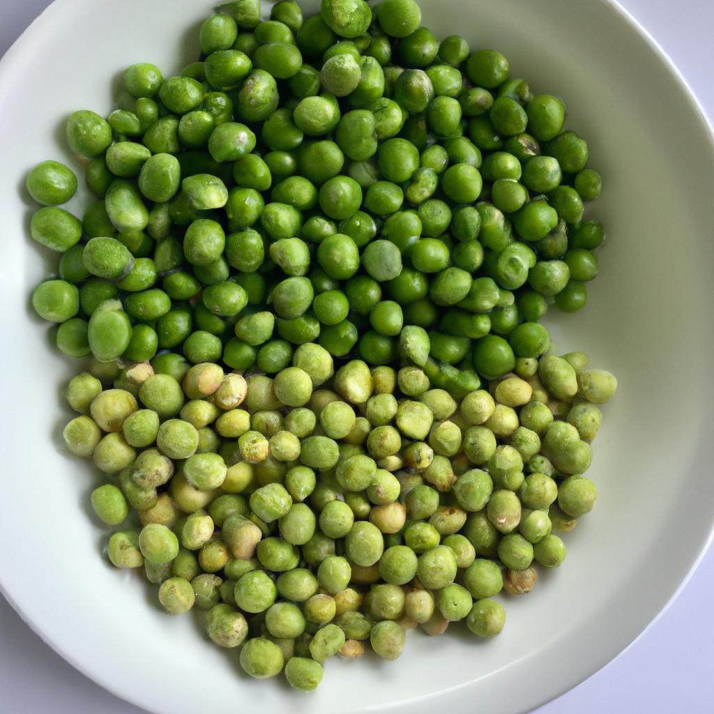 Blanching helps preserve the color, texture, and nutrients in peas before freezing.