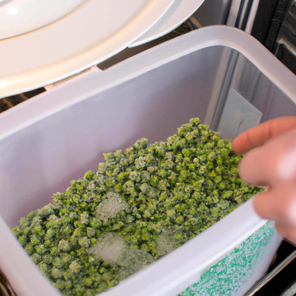 Thaw frozen peas properly before cooking to avoid loss of nutrients and flavor.