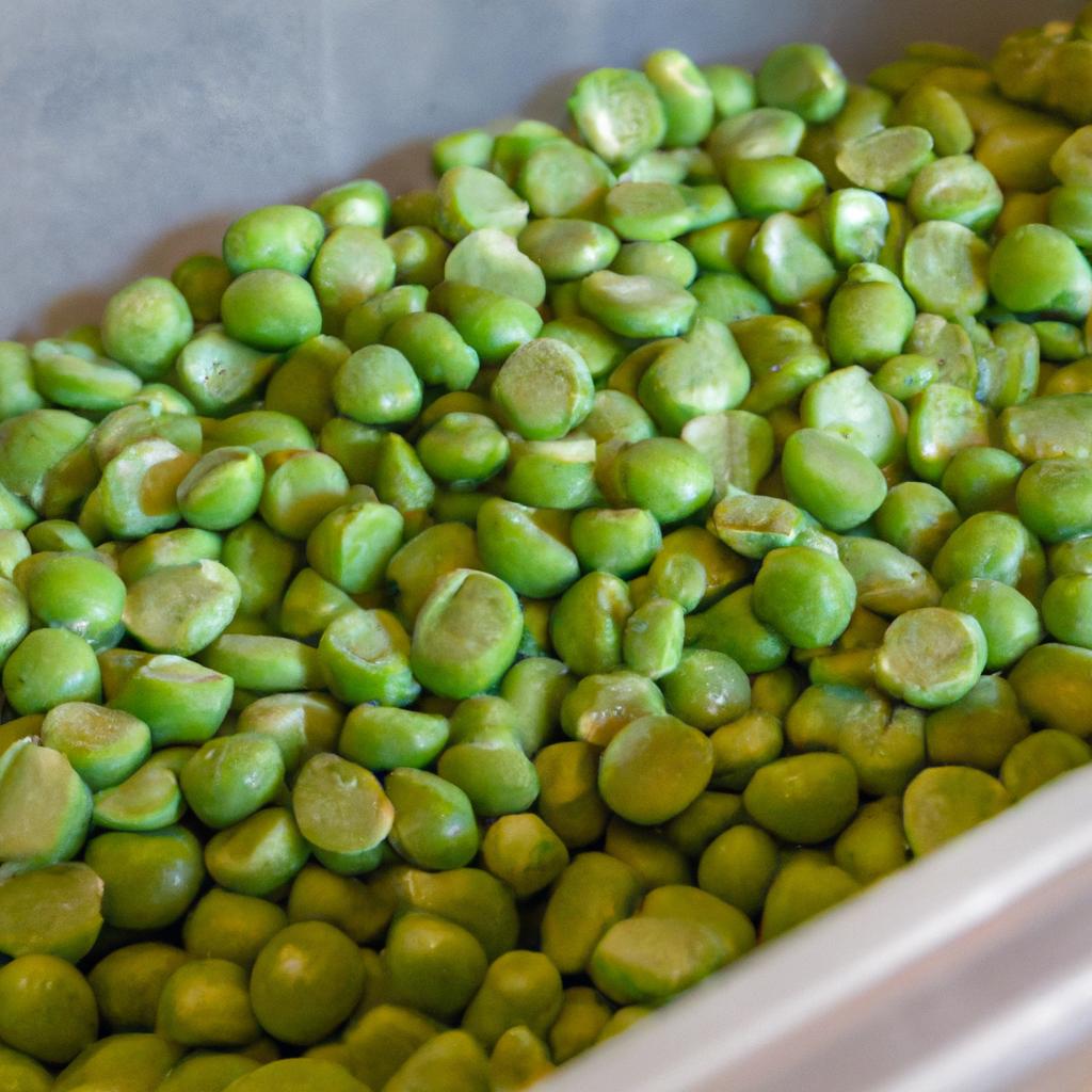Proper storage is important to maintain the quality of blanched field peas. Store them in an airtight container and keep them in the fridge for up to a week.