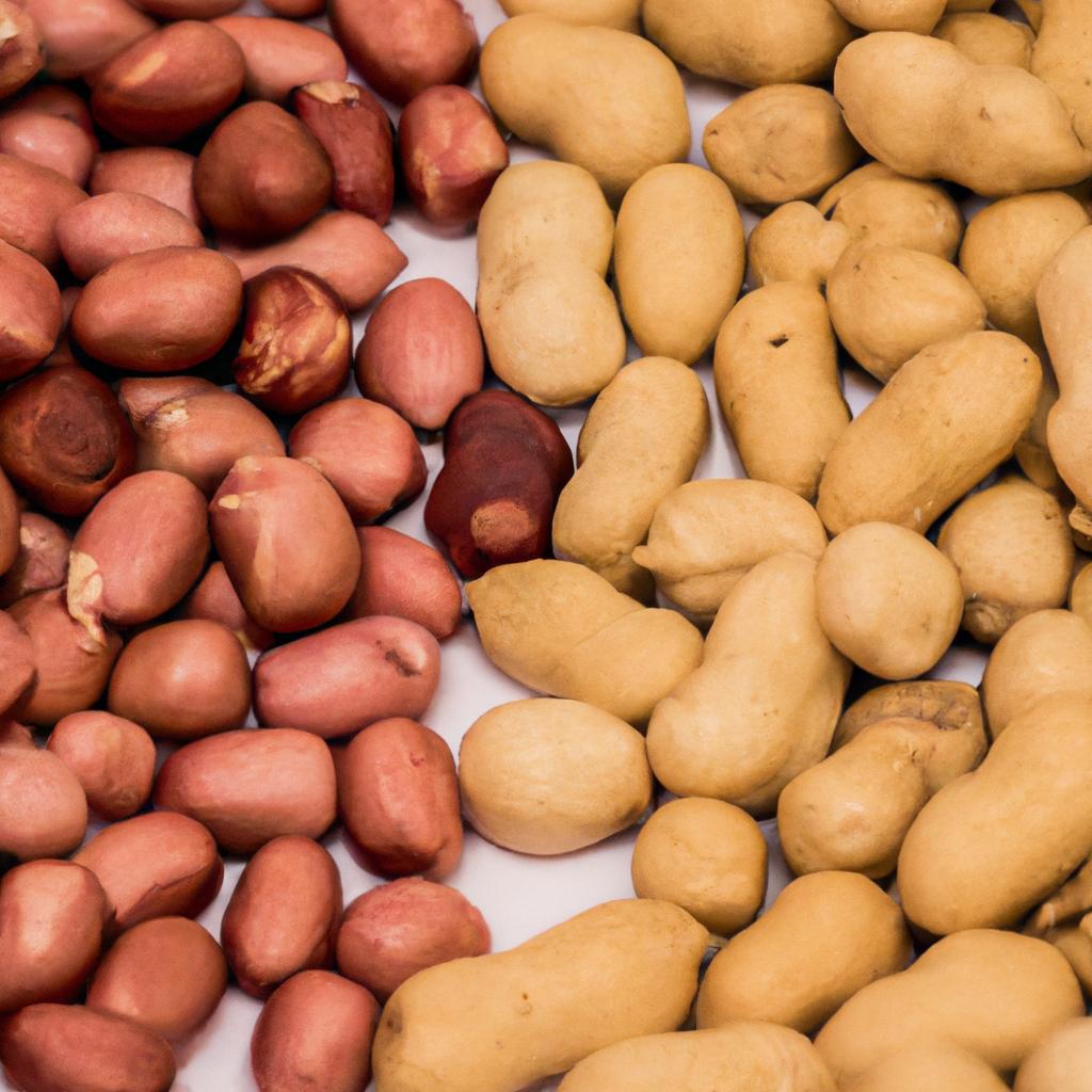 Discover the differences between goober peas and peanuts in their appearance