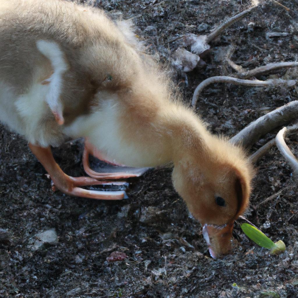 While peas can be a nutritious addition to a duckling's diet, it's important to feed them in moderation.