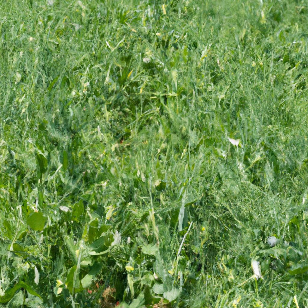 Peas are a sustainable crop with low environmental impact and nitrogen-fixing properties.