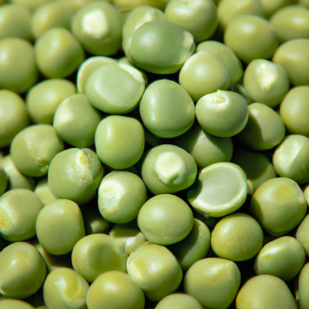 Savor the taste of freshly shelled peas