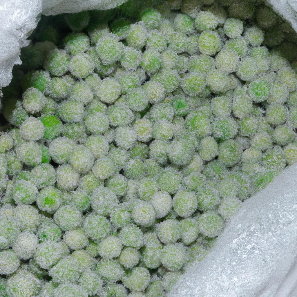 Proper storage and freezing techniques can help maintain the quality and freshness of frozen peas.
