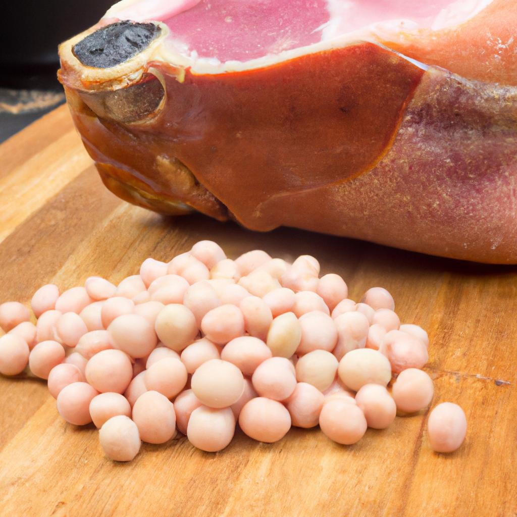 Preparing the ham hocks is an important step in making the perfect black eyed peas and ham hocks