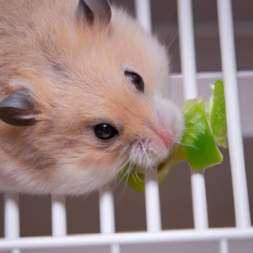 Sugar snap peas can be a great addition to your hamster's diet, but make sure to feed them in moderation!