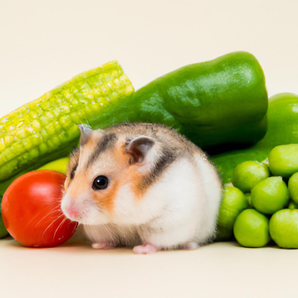While some vegetables are safe for hamsters to eat, others can cause digestive issues. Can peas be part of a hamster's diet?