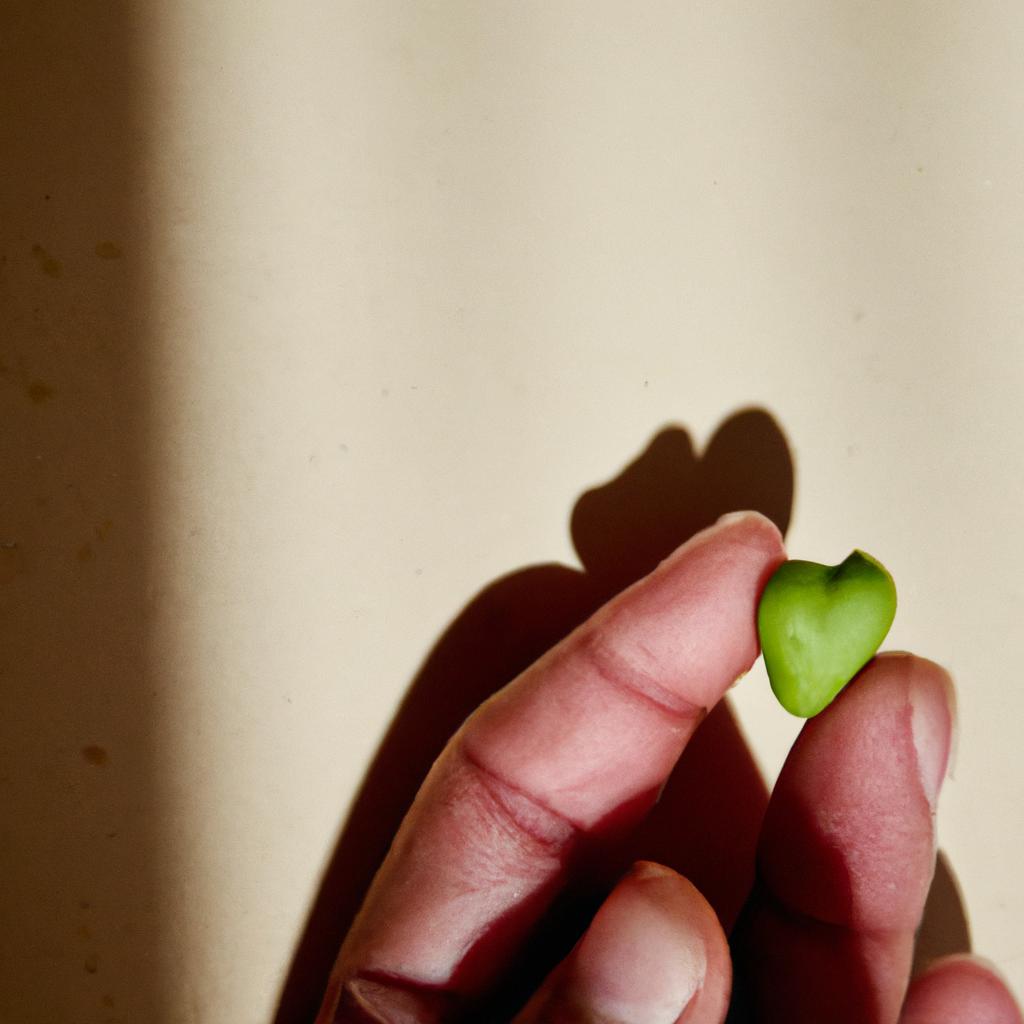 Love your heart by snacking on wasabi peas