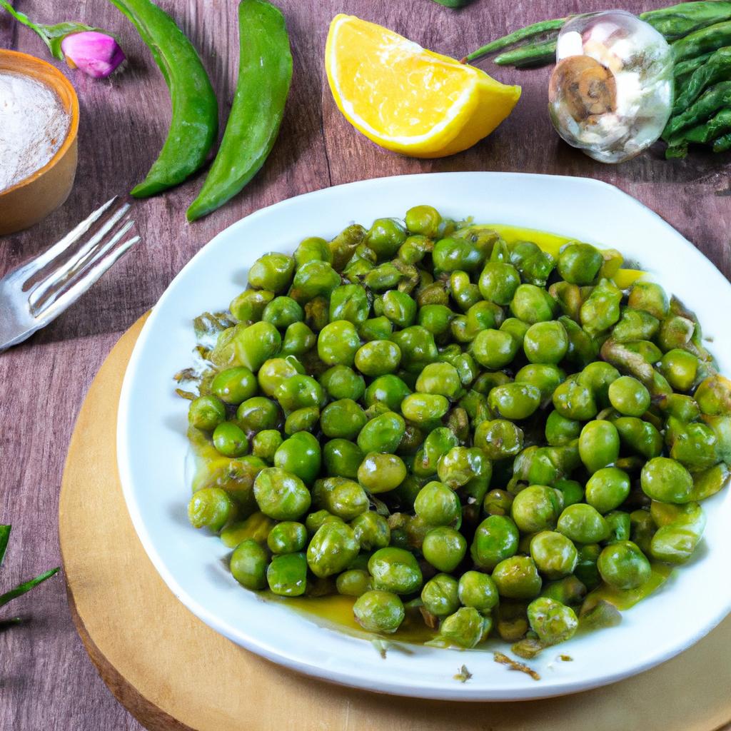 Adding herbs and spices can enhance the flavor of shelled peas