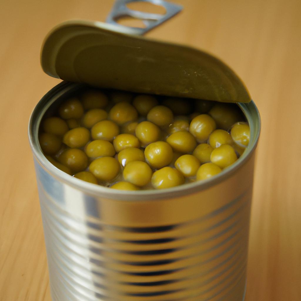 How Many Calories In A Can Of Peas