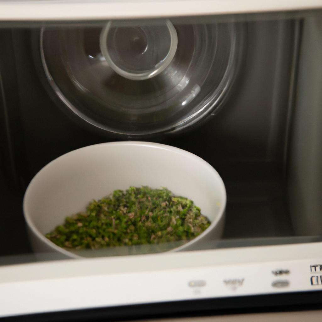 Set the microwave to the correct wattage and follow these simple steps to get perfectly blanched peas every time.