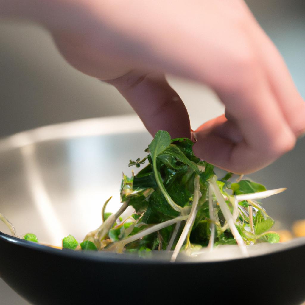Pea shoots add a burst of flavor and nutrition to any stir-fry