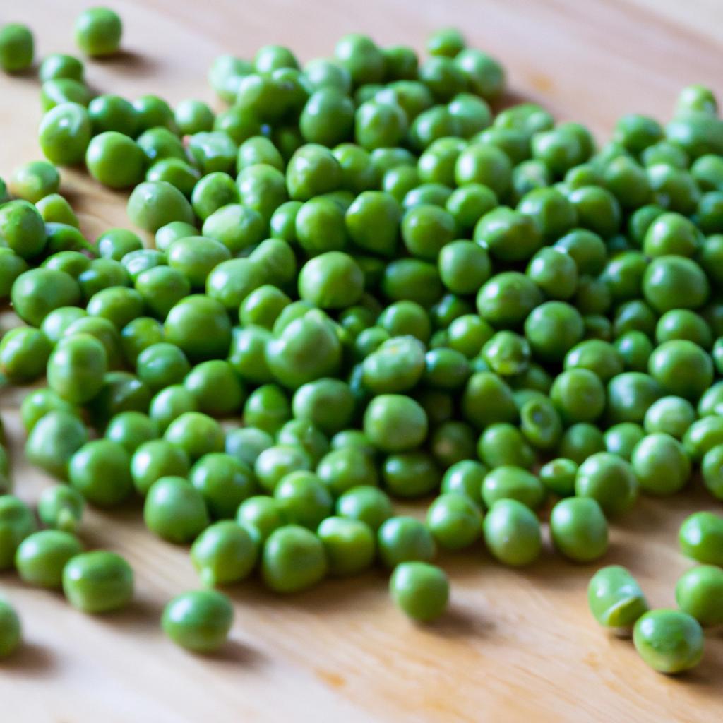 Shucked peas can be used in a variety of dishes.