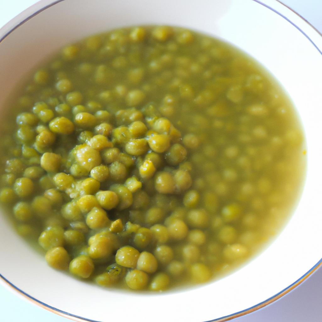 Peas are a delicious and nutritious ingredient in many warm winter soups.
