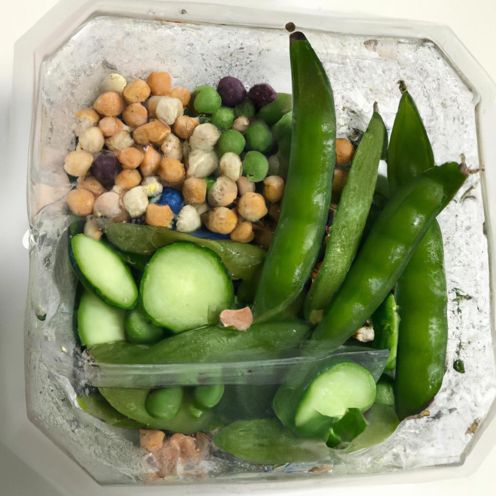 Hamsters can benefit from a variety of safe vegetables, including snap peas