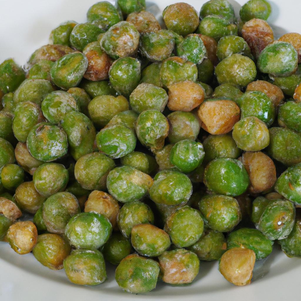 Add flavor to your frozen crowder peas with seasoning options like garlic and pepper