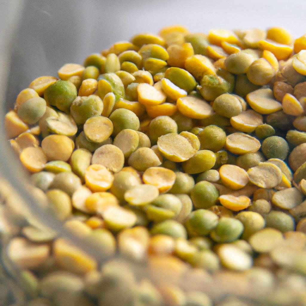 Split peas are a great source of plant-based protein and can be included in a low FODMAP diet.