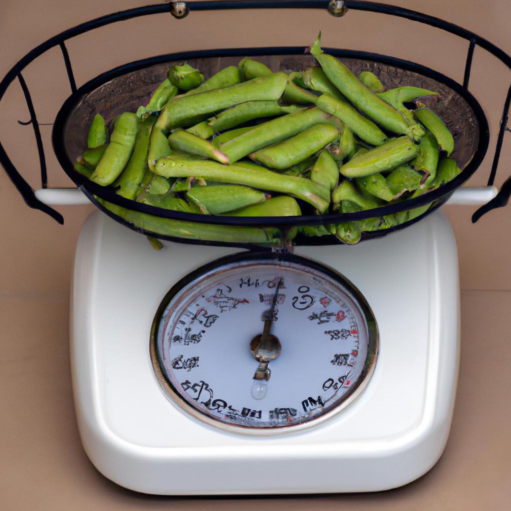 Converting bushels to pounds is a necessary step in determining the weight of peas harvested