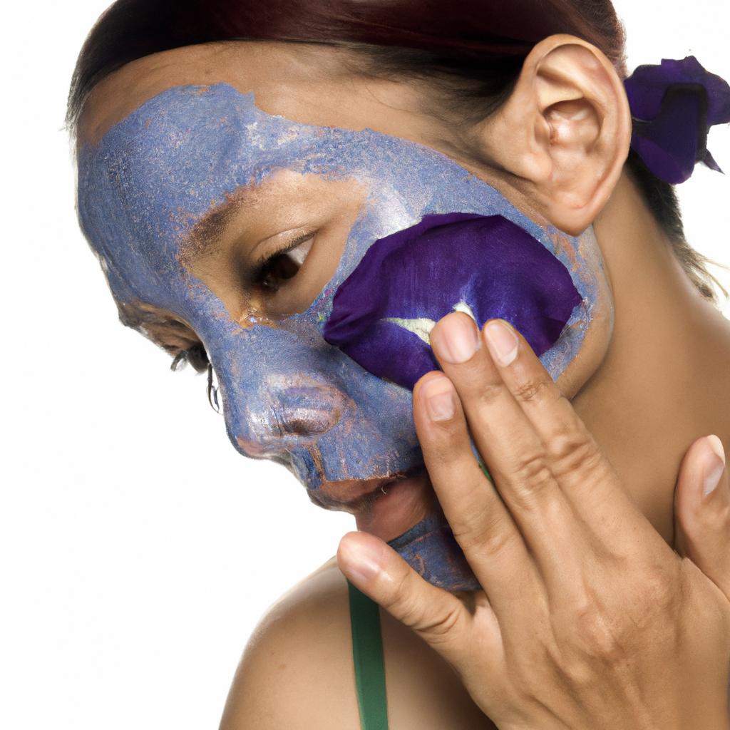 Nourish your skin with the beauty benefits of butterfly pea flower through a DIY face mask.